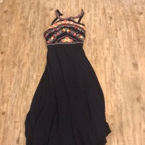 Soieblu embroidered gown size M